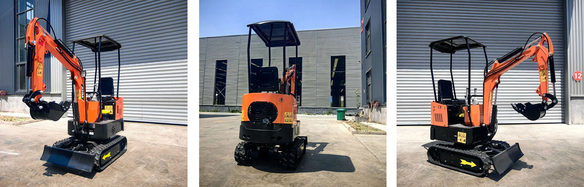 Miniescavadeira de esteira