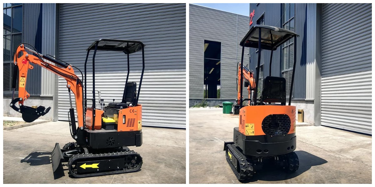 Grävmaskin 1ton bandgrävare Grävmaskin 1ton bandgrävare