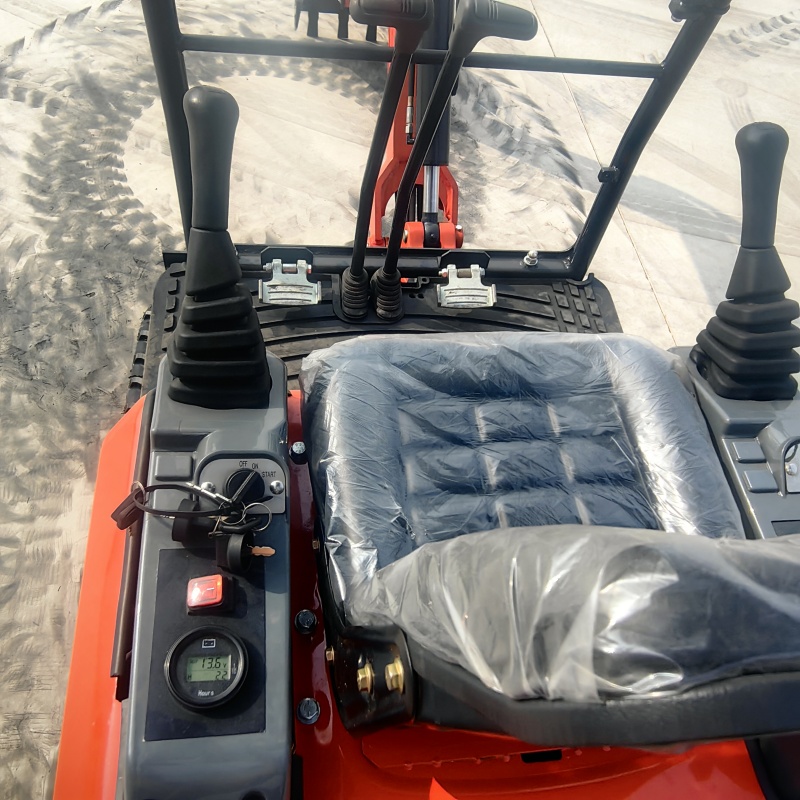 Excavadora anfibia sobre orugas de 1,5 toneladas