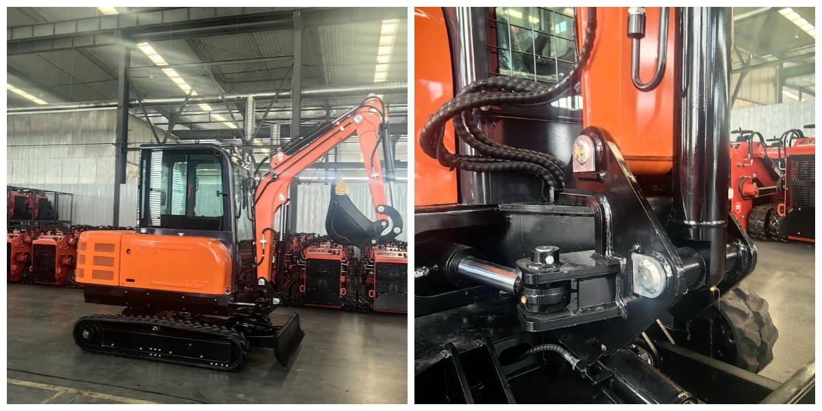 3,5-tonové pásové rýpadlá Minibager 3,5-tonové pásové rýpadlá Minibager