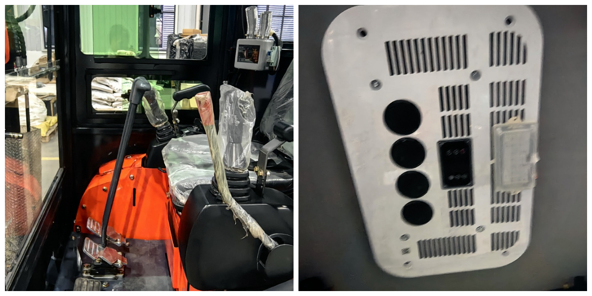 3 tonnin tela-minikaivurin kaivinkone puskuri