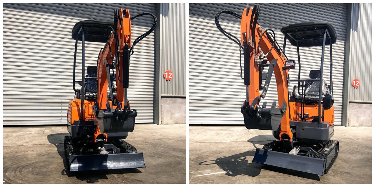 2 Tons bandgrävare minigrävare