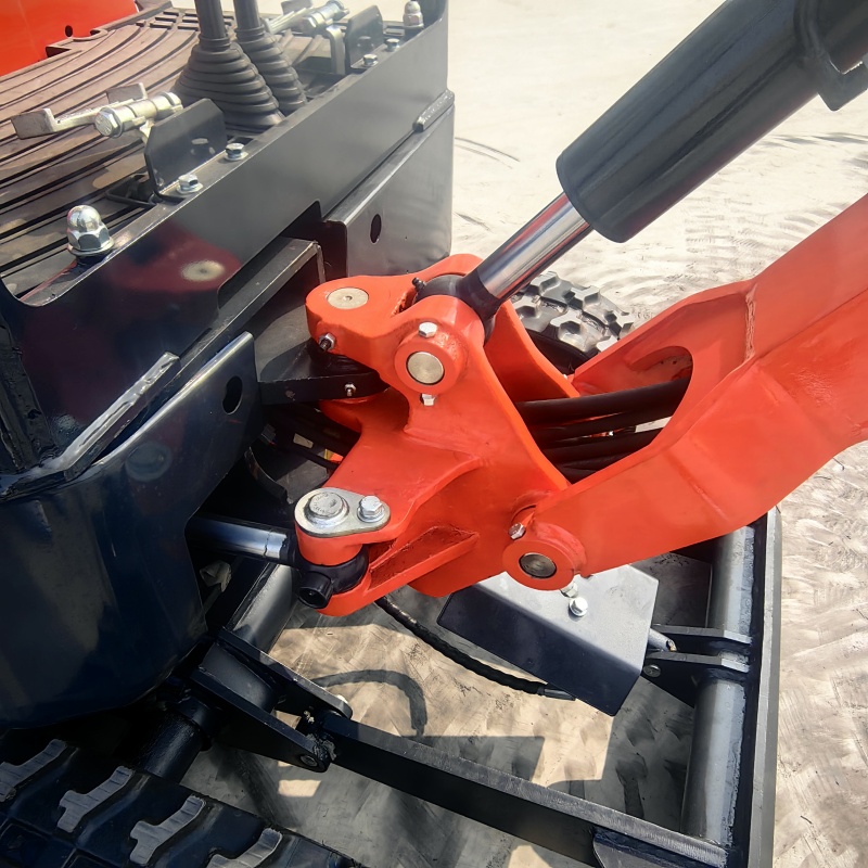 Excavadora anfibia sobre orugas de 1,5 toneladas