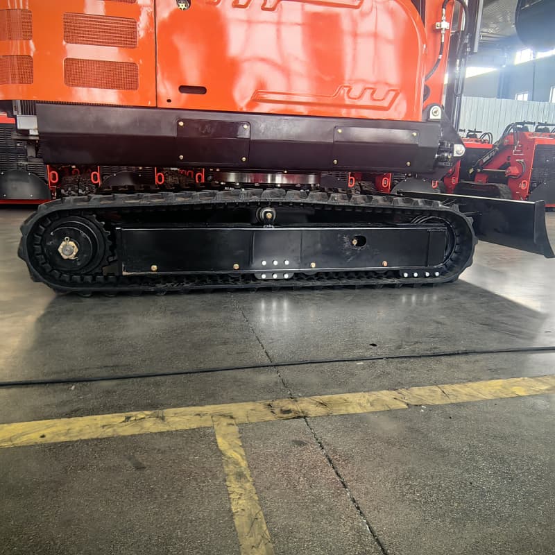 Ensacador de mini escavadeira sobre esteiras de 3,5 toneladas