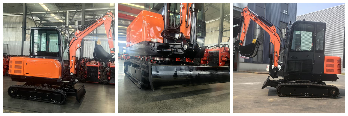 Koparka gąsienicowa o udźwigu 3,5 tony