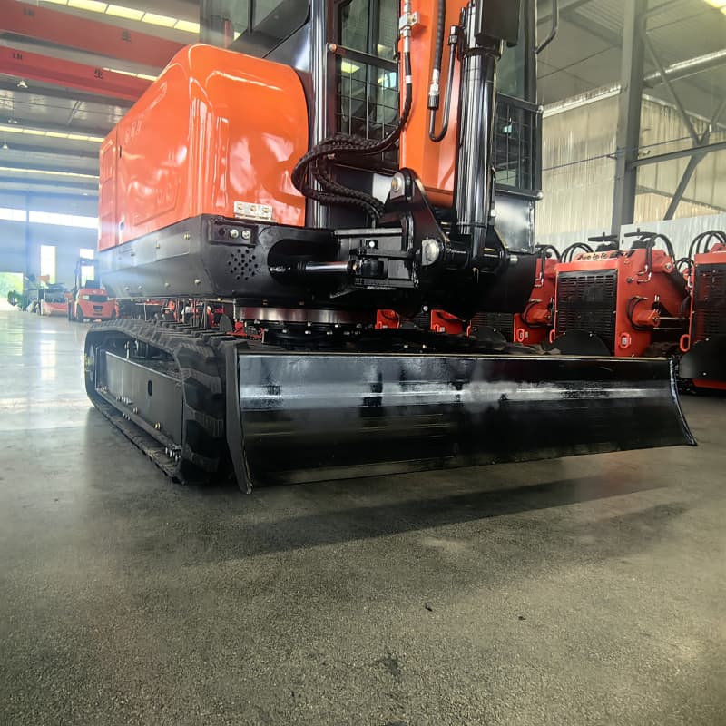 Camión volquete hidráulico sobre orugas de 3,5 toneladas