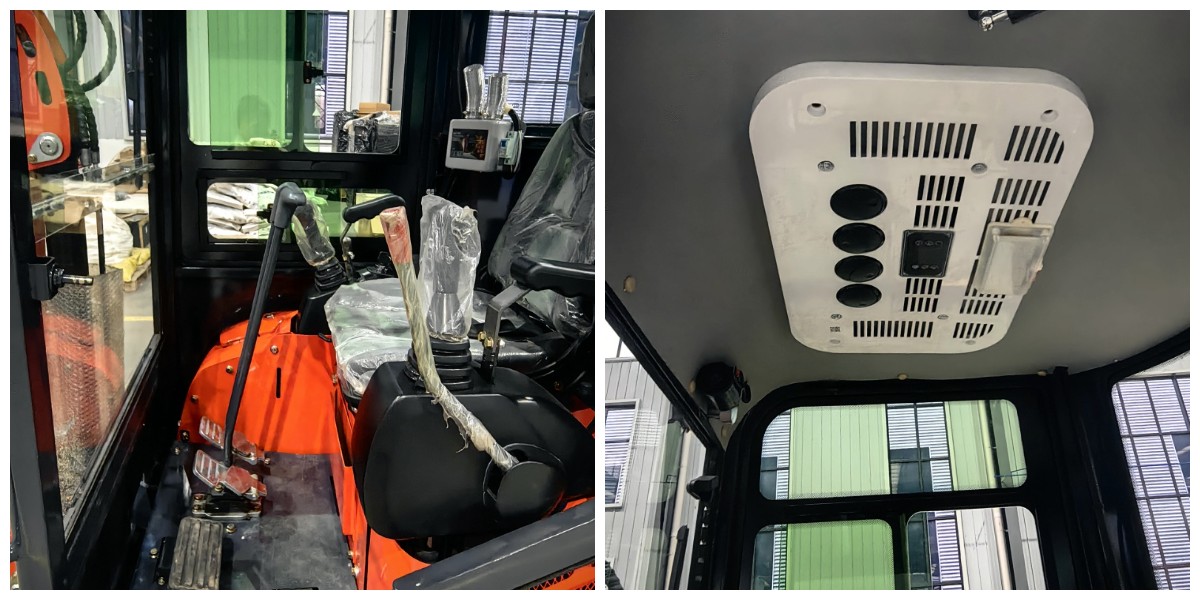 Koparka gąsienicowa o udźwigu 2,5 tony