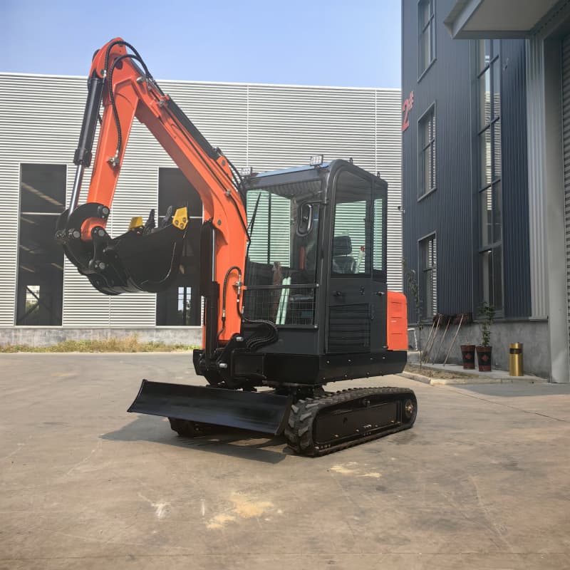 Miniexcavadora sobre orugas de 3,5 toneladas