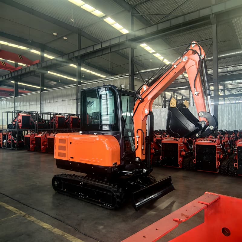 3,5 ton amfibiegrävmaskin för band