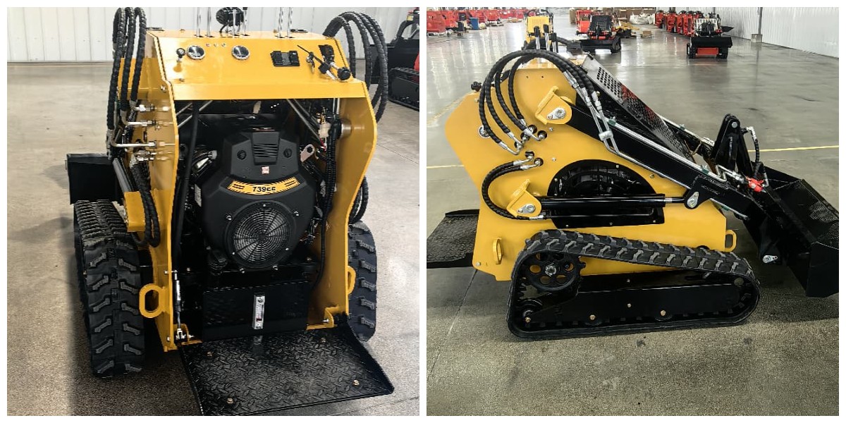 Kompaktlader mit Rädern