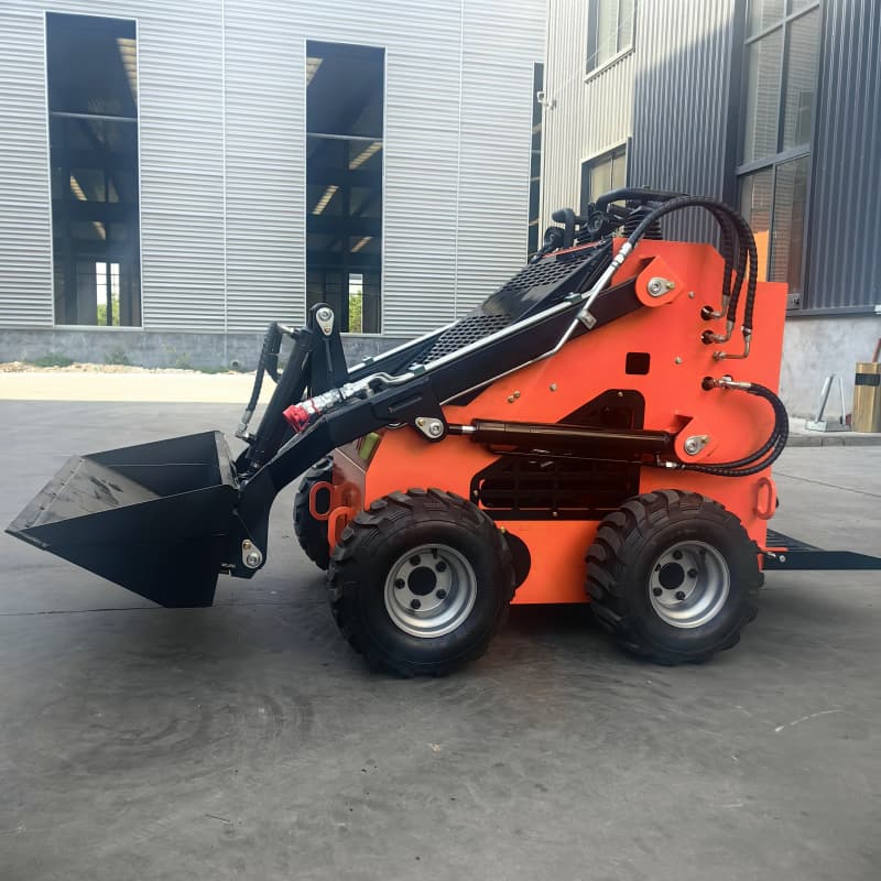 Skid Steer Hydraulic Drive With Rubber Track