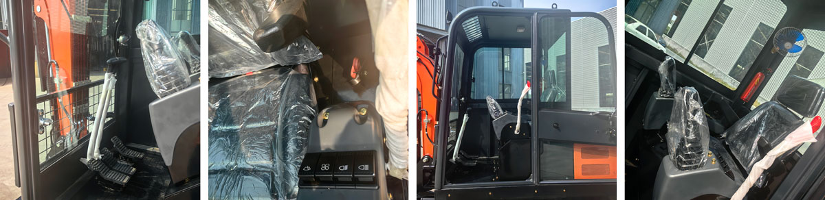 Kompaktné pásové rýpadlo Kompaktné pásové rýpadlo