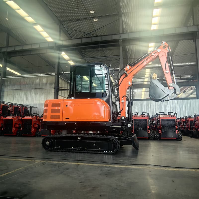 Koparka gąsienicowa o udźwigu 3,5 tony