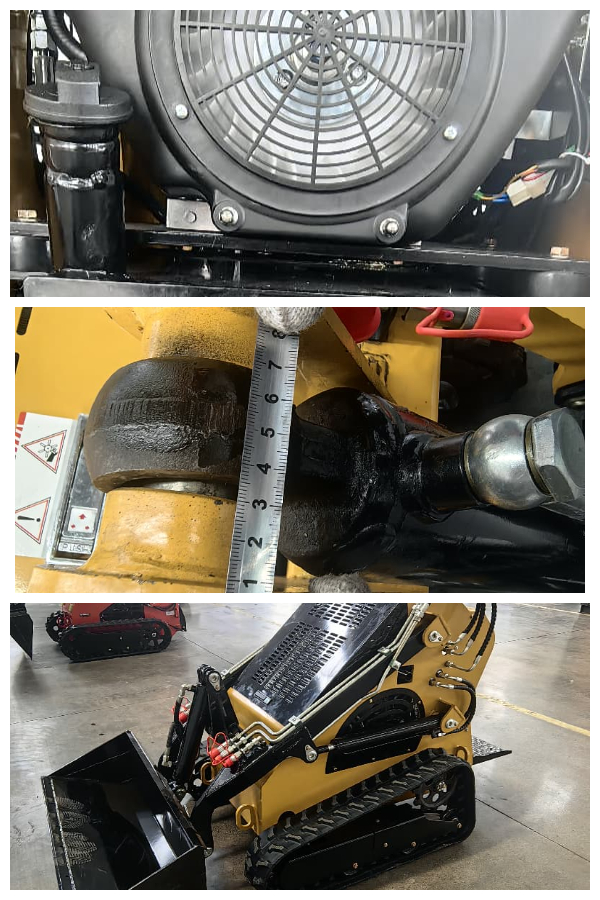 Mini Tekerlekli Paletli Yükleyici