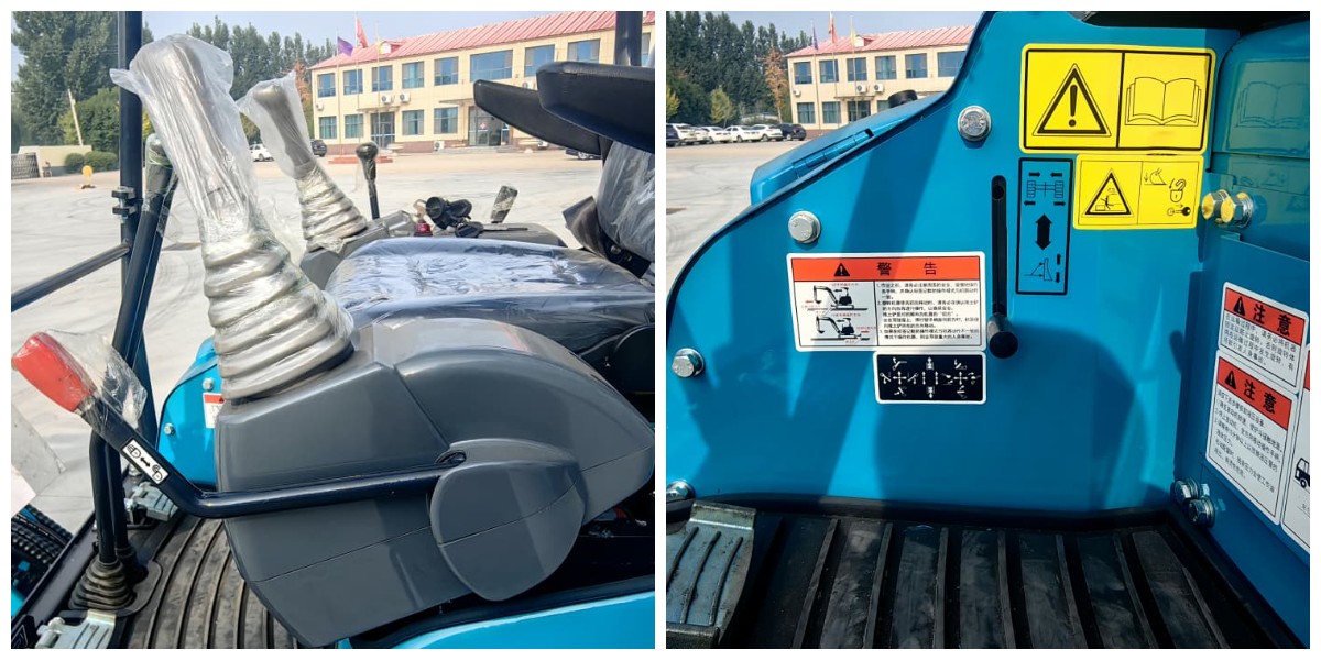 2 tonový malý bagrovací stroj