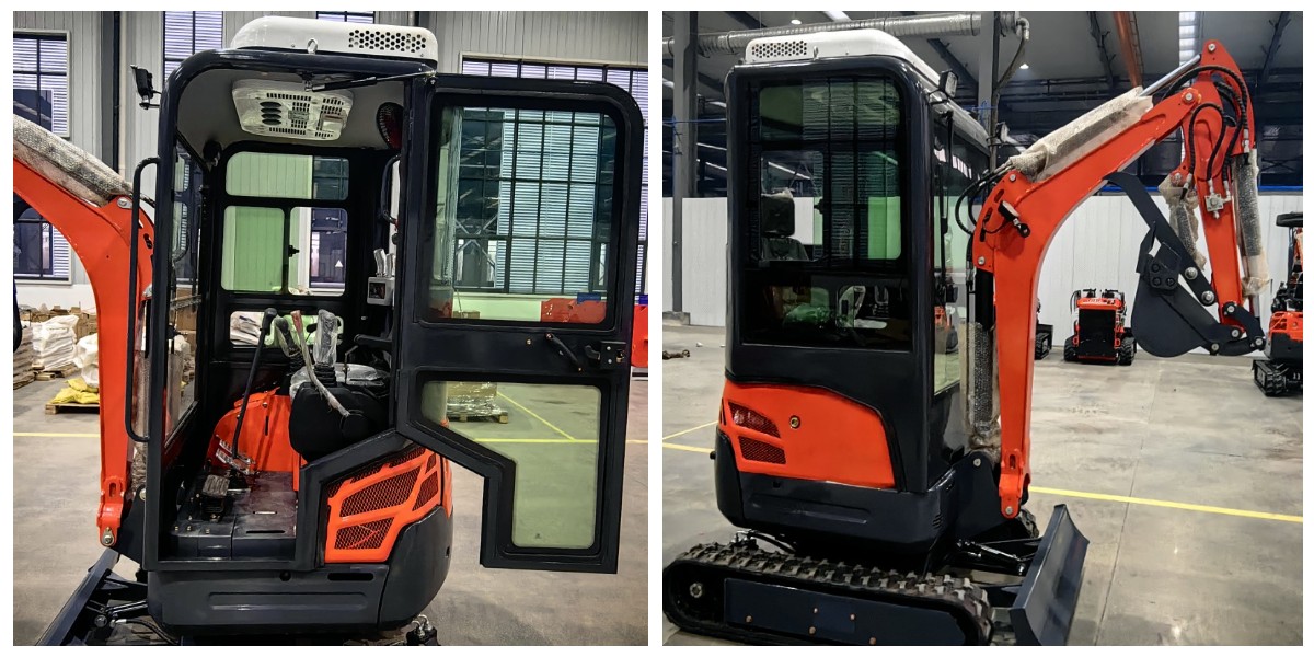 Máquina excavadora miniexcavadora de 2,5 toneladas