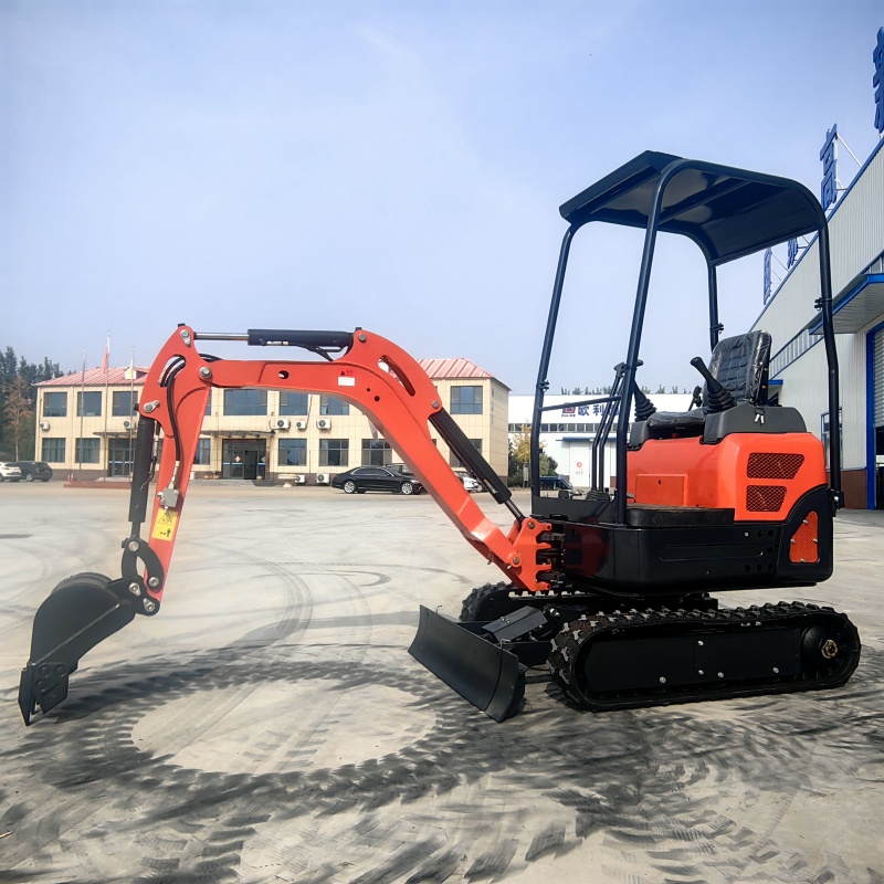 Excavadora anfibia sobre orugas de 1,5 toneladas