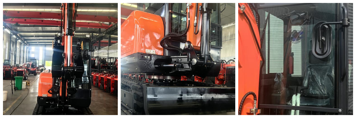 3,5 ton amfibiegrävmaskin för band