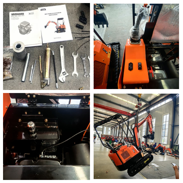 Pásové rypadlo 1,5 tuny