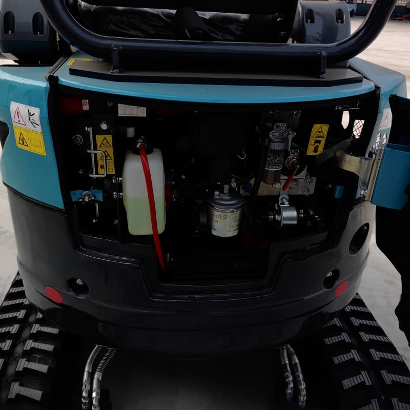 Použité 2 tonové minihydraulické pásové rýpadlo