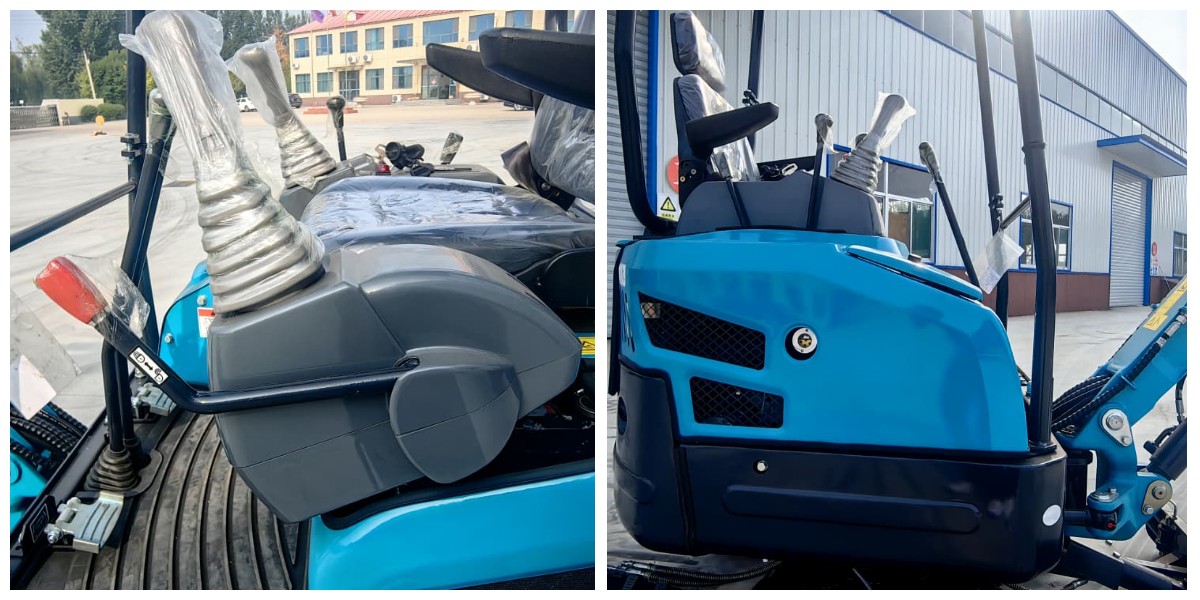 Minibagr 2T Trench Machine