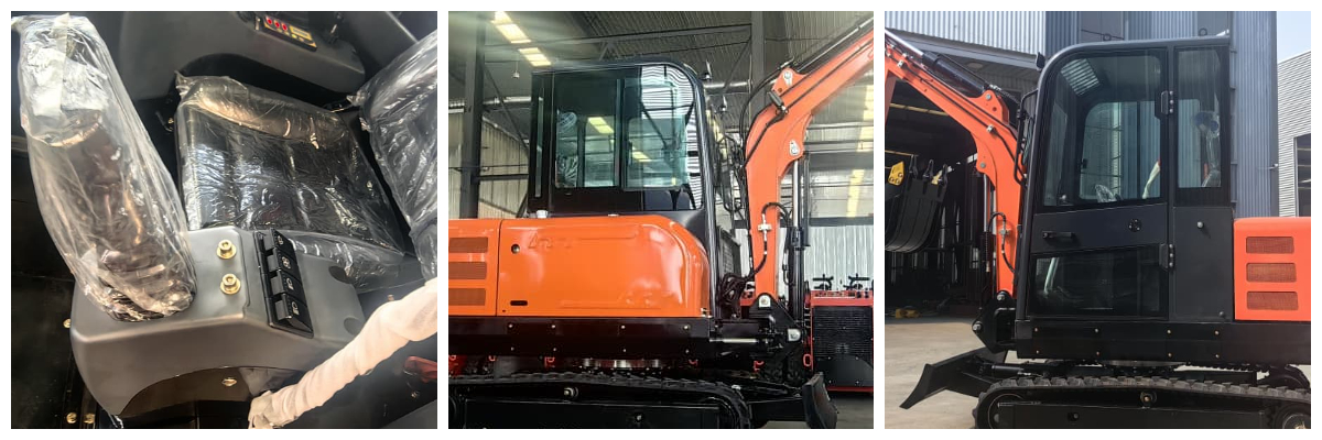 Minibagr 3,5 tuny Trench Machine