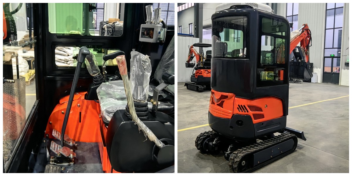 3-Tonnen-Minibagger-Raupe