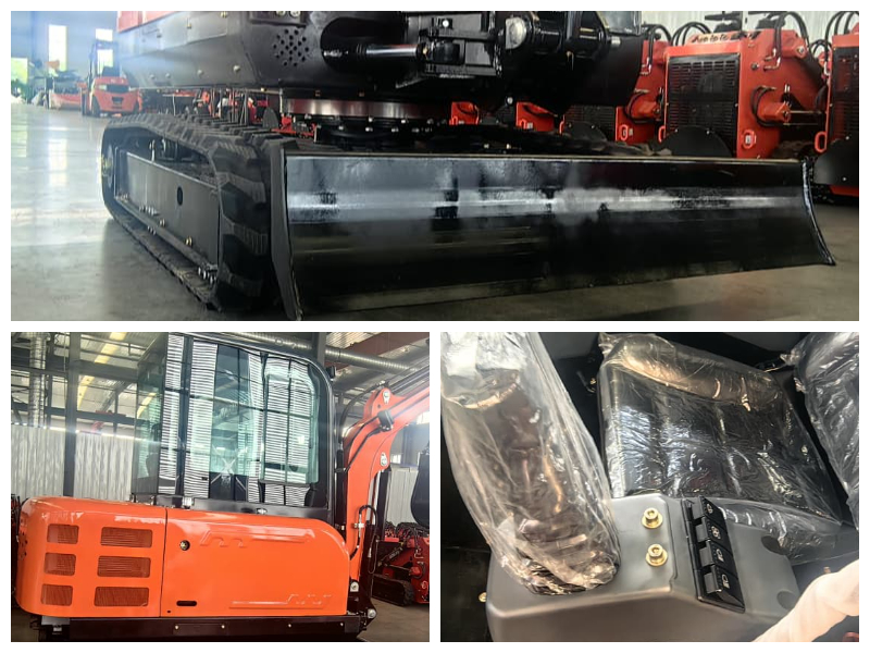 3,5-tonové pásové rýpadlá Minibager 3,5-tonové pásové rýpadlá Minibager