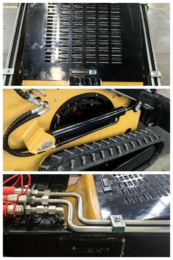 Tela-alustainen mini-liukukuormaaja