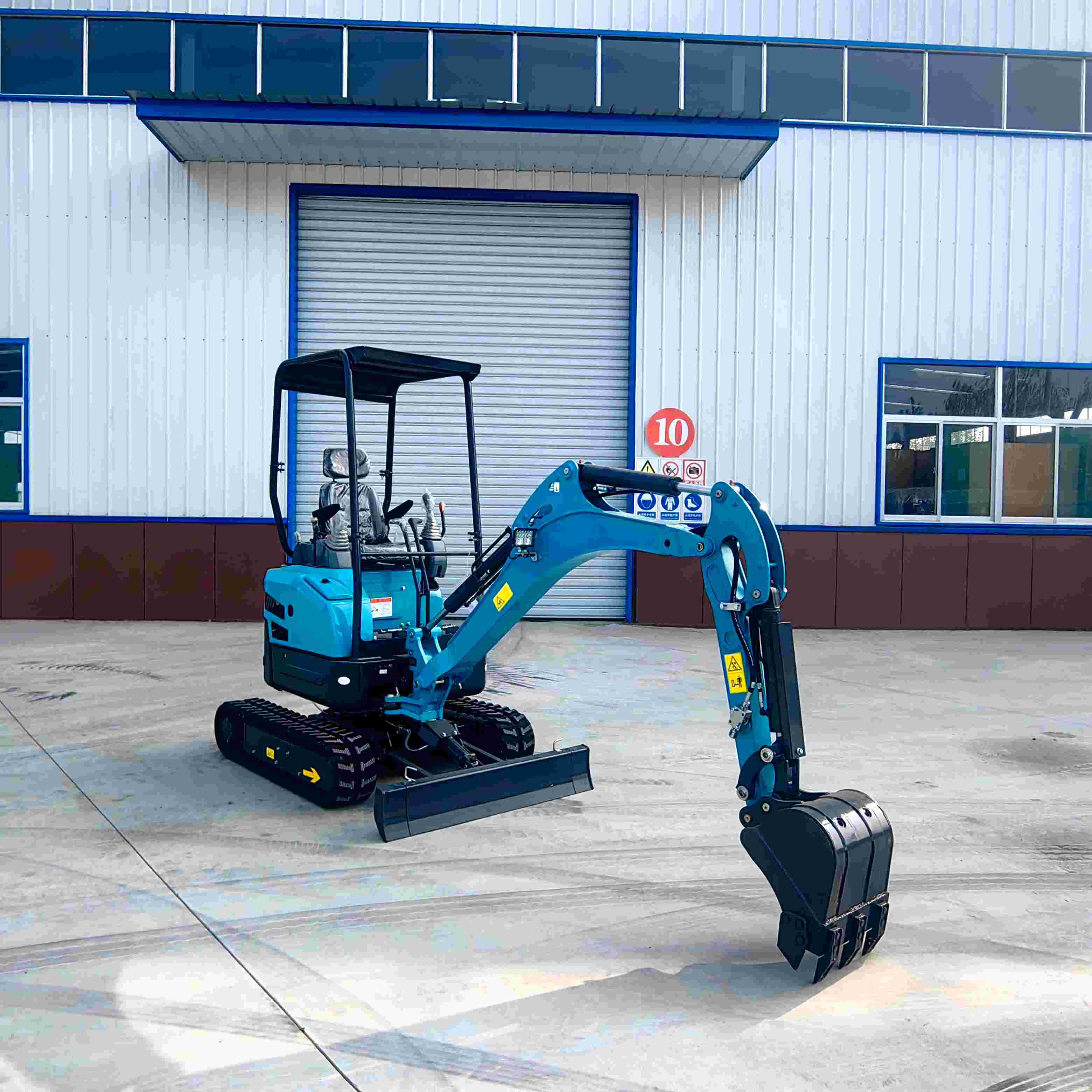 حفار مجنزرة صغيرة