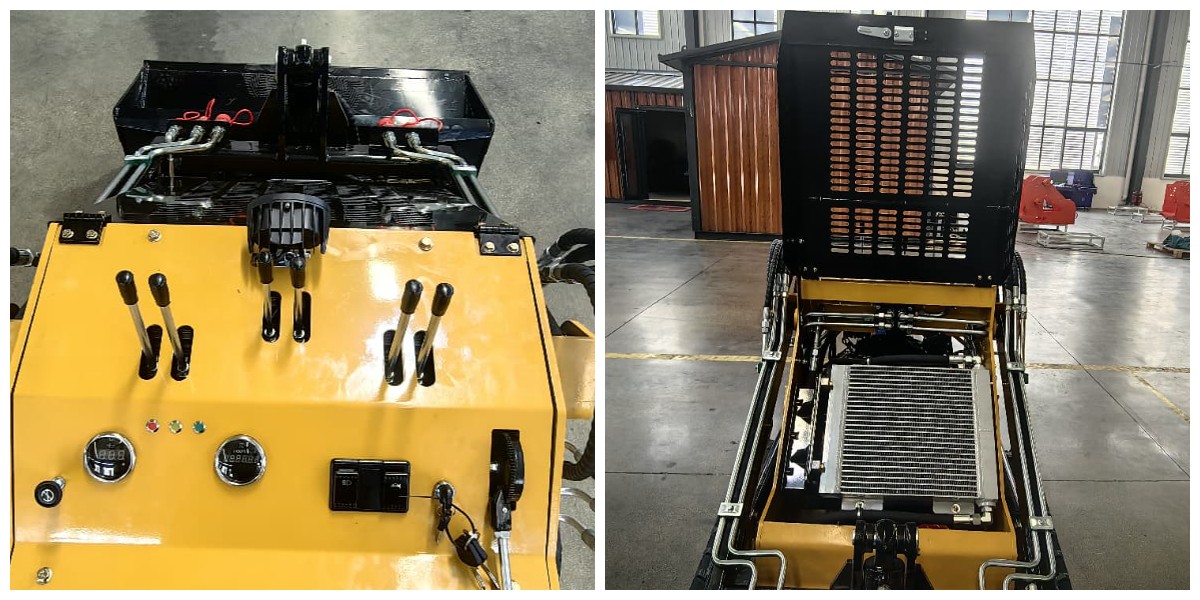 Mini Tekerlekli Paletli Yükleyici