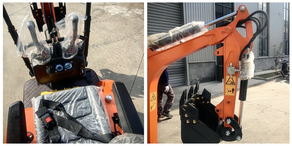 1,5-тонный гусеничный экскаватор Mini Bagger