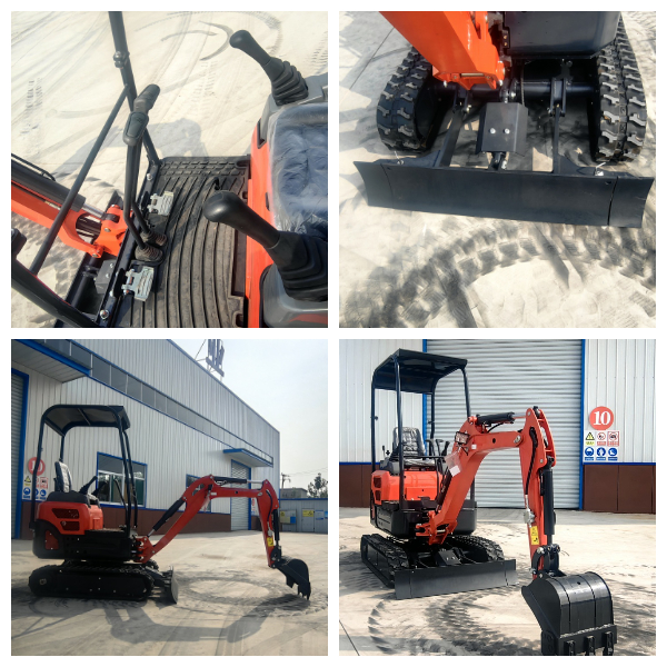 Excavadora anfibia sobre orugas de 1,5 toneladas Excavadora anfibia sobre orugas de 1,5 toneladas