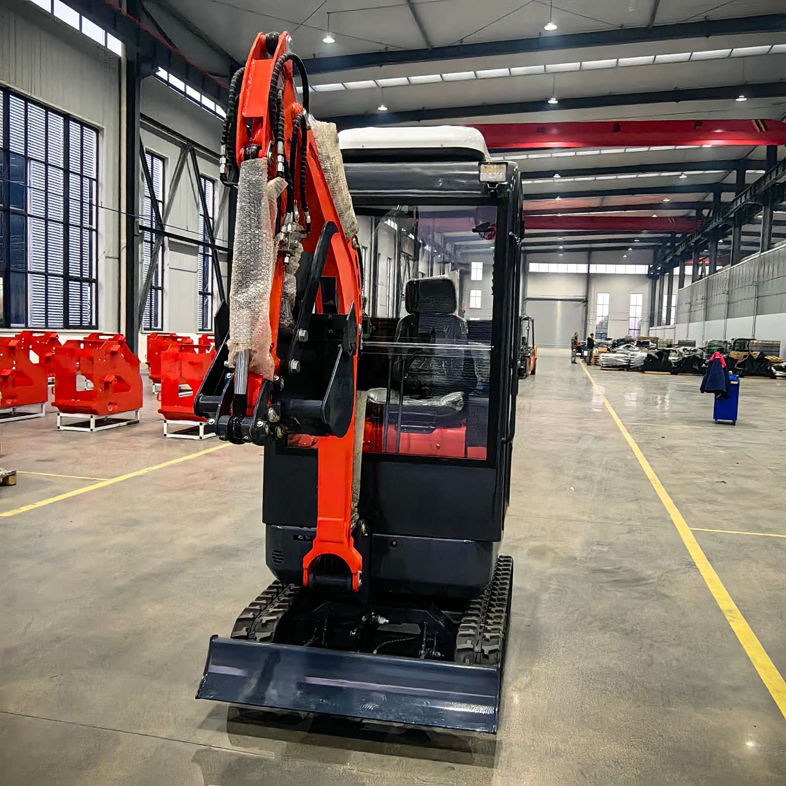 Compacte rupsgraafmachine