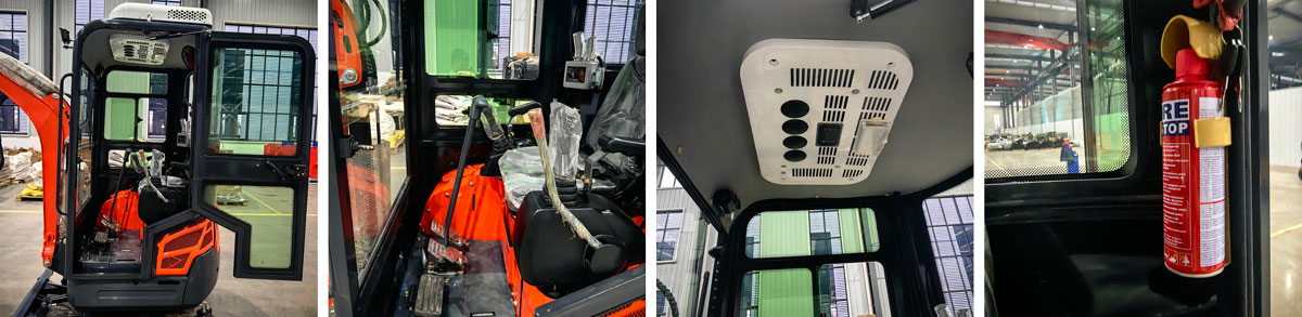 Compacte rupsgraafmachine Compacte rupsgraafmachine