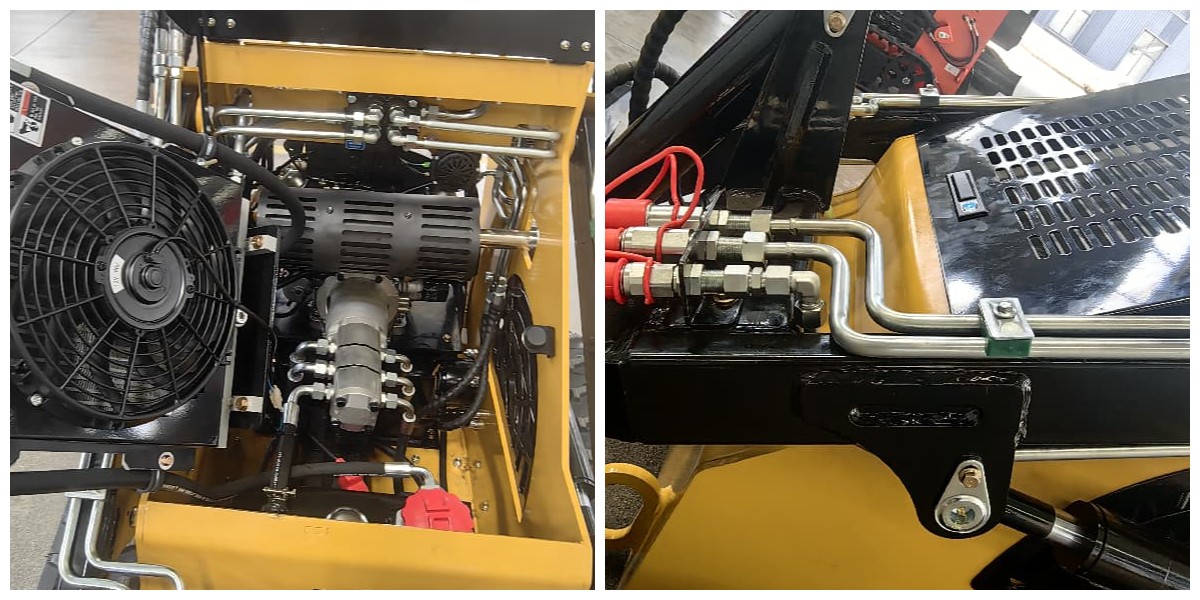 Tela-alustainen mini-liukukuormaaja