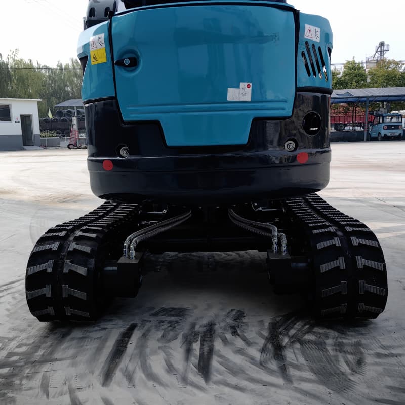 Pásové rýpadlo pre stavebné inžinierstvo s hmotnosťou 2 tony