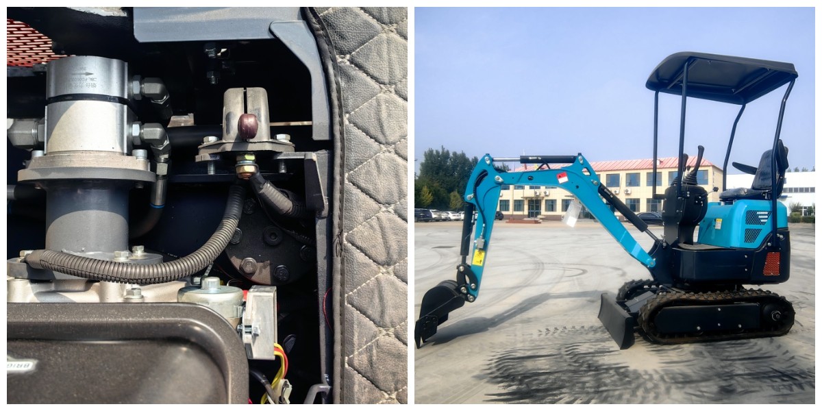 1.5Ton Paletli Mini Ekskavatör Ekskavatör Paketleyici